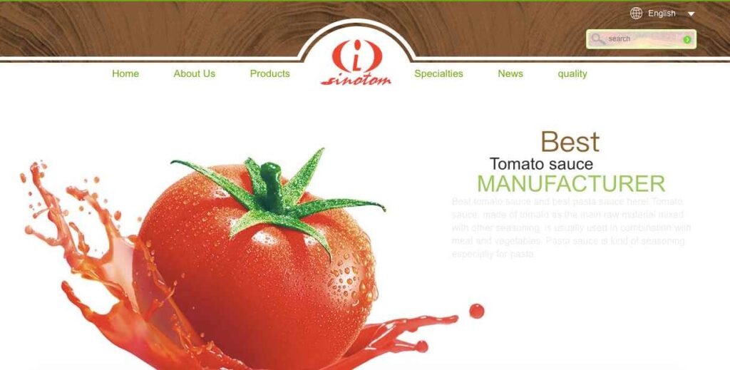 Top 10 Tomato Paste Suppliers in China-SINOTOM